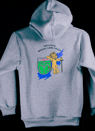 Polerón Canguro Gris (IMLP)